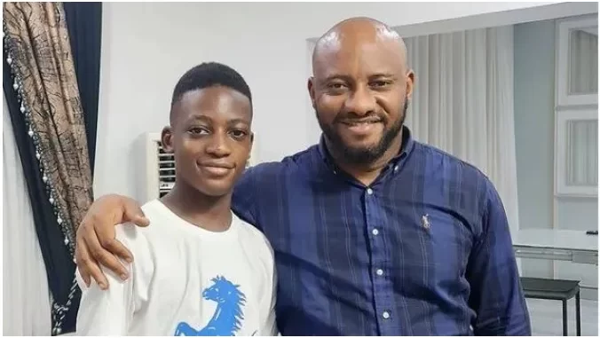 Kambilinachukwu Edochie and father Kambilinachukwu Edochie and father