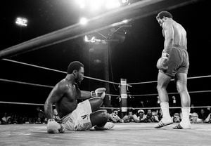 Foreman vs Frazier Foreman vs Frazier