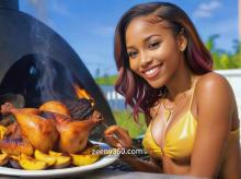 roasted or grilled 